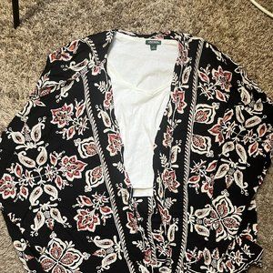 summer floral cardigan
